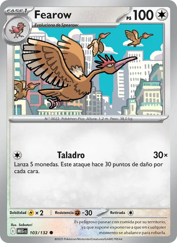 Fearow 103 – Megaevolución