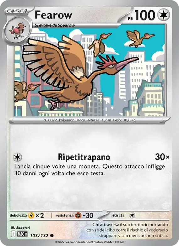 Fearow 103 – Megaevoluzione