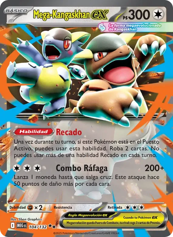 Mega-Kangaskhan ex 104 – Megaevolución