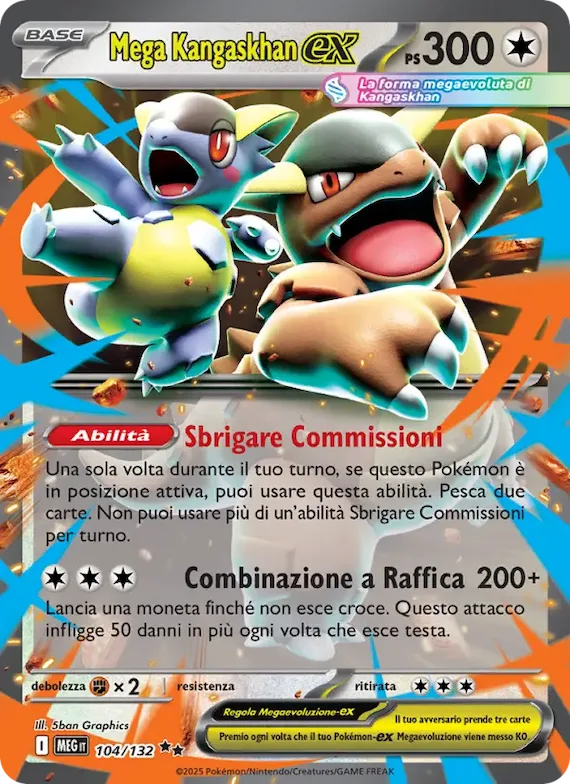 Mega Kangaskhan-ex 104 – Megaevoluzione