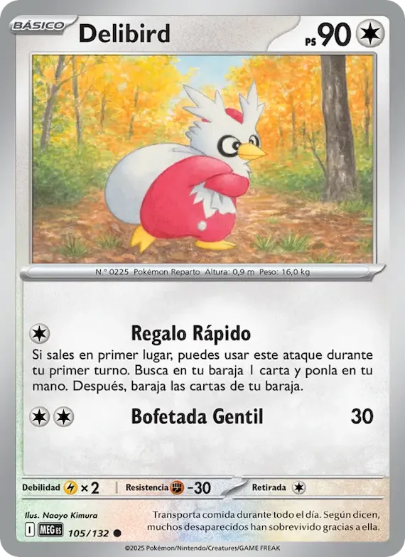 Delibird 105 – Megaevolución
