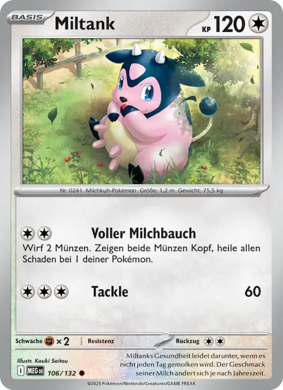 Miltank 106 – Mega-Entwicklung