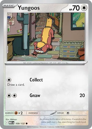 Yungoos #109 – Mega Evolution