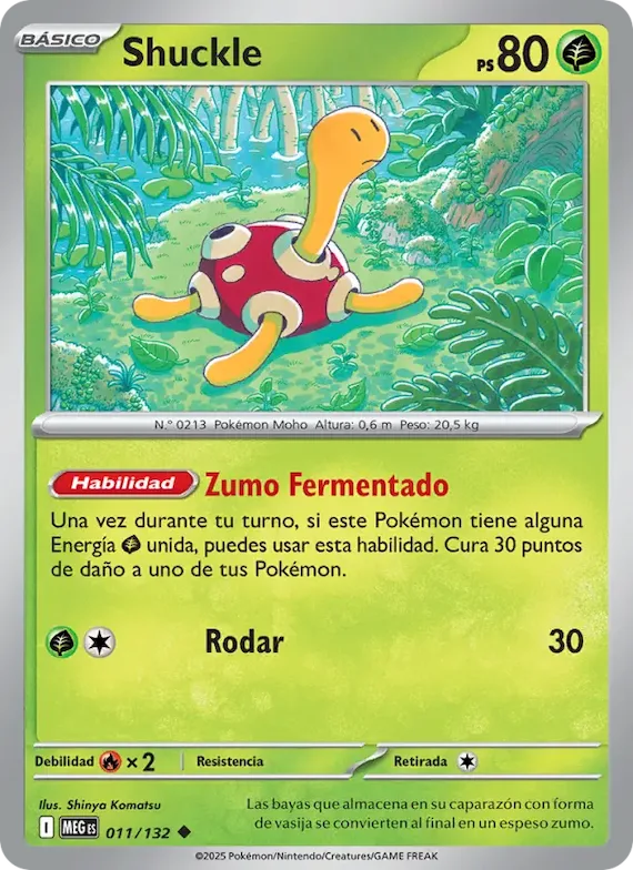 Shuckle 11 – Megaevolución