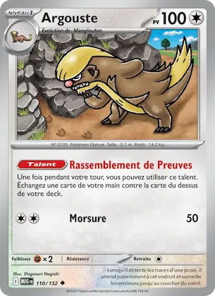 Argouste n° 110 – Méga-Évolution