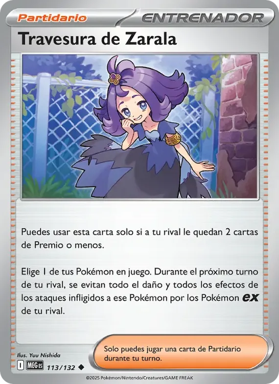 Travesura de Zarala 113 – Megaevolución