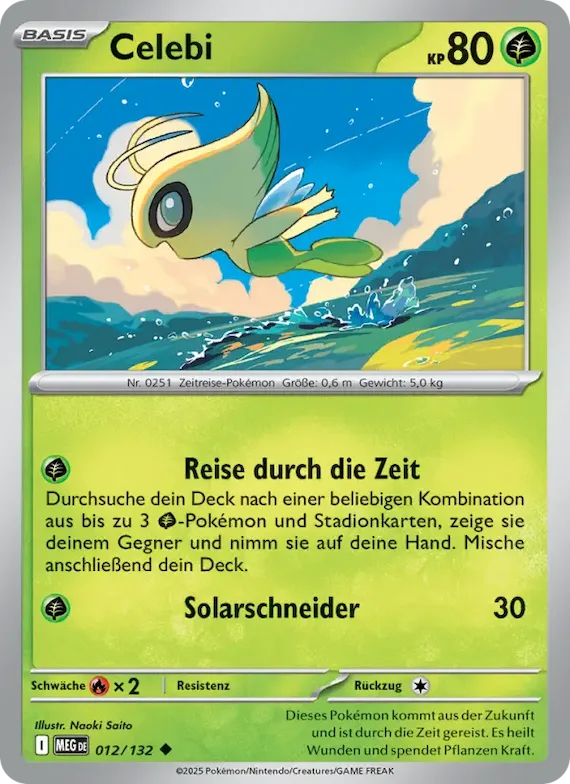 Celebi 12 – Mega-Entwicklung
