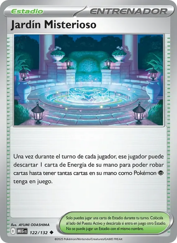 Jardín Misterioso 122 – Megaevolución