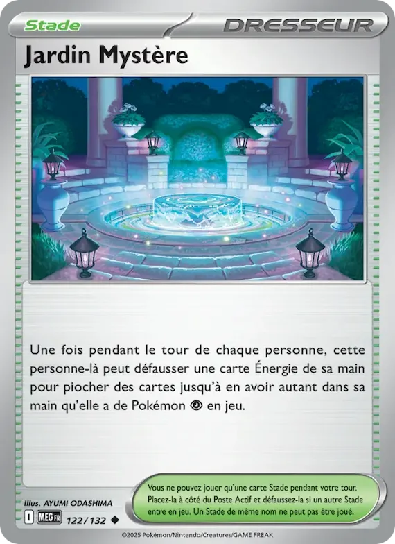 Jardin Mystère 122 – Méga-Évolution