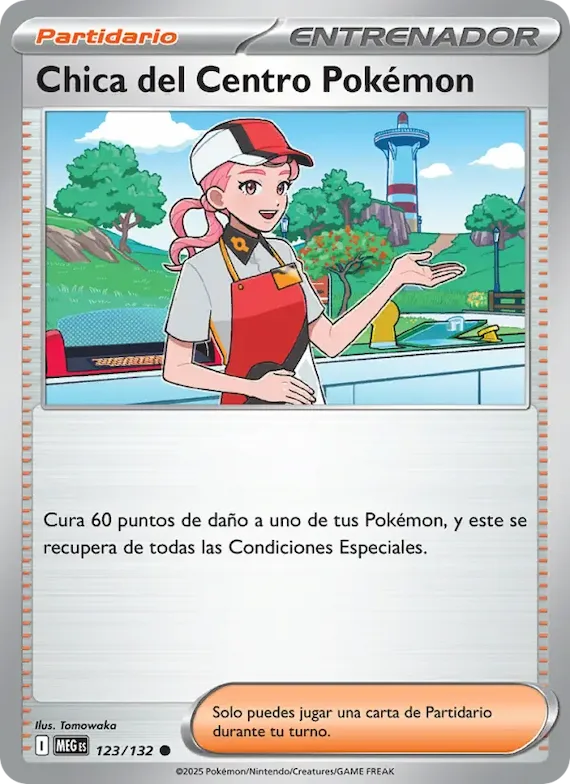 Chica del Centro Pokémon 123 – Megaevolución