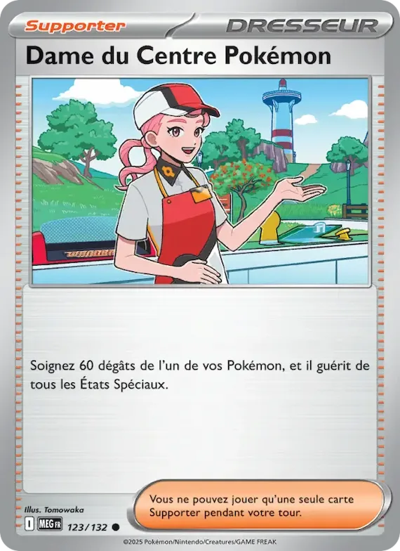 Dame du Centre Pokémon 123 – Méga-Évolution