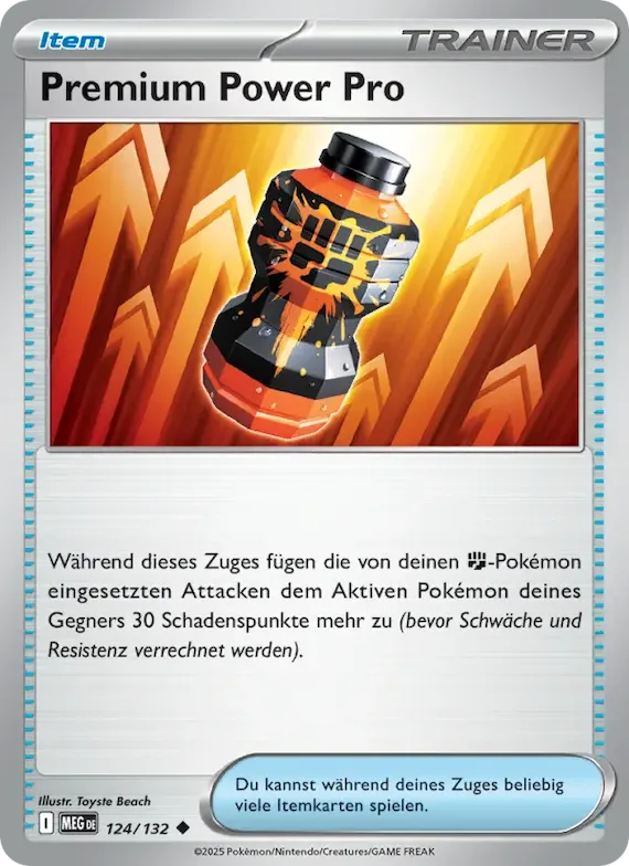 Premium Power Pro 124 – Mega-Entwicklung