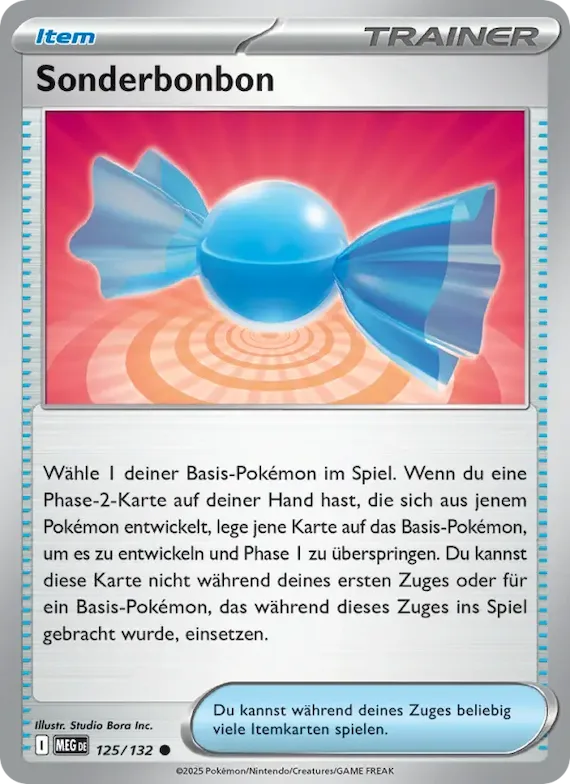 Sonderbonbon 125 – Mega-Entwicklung