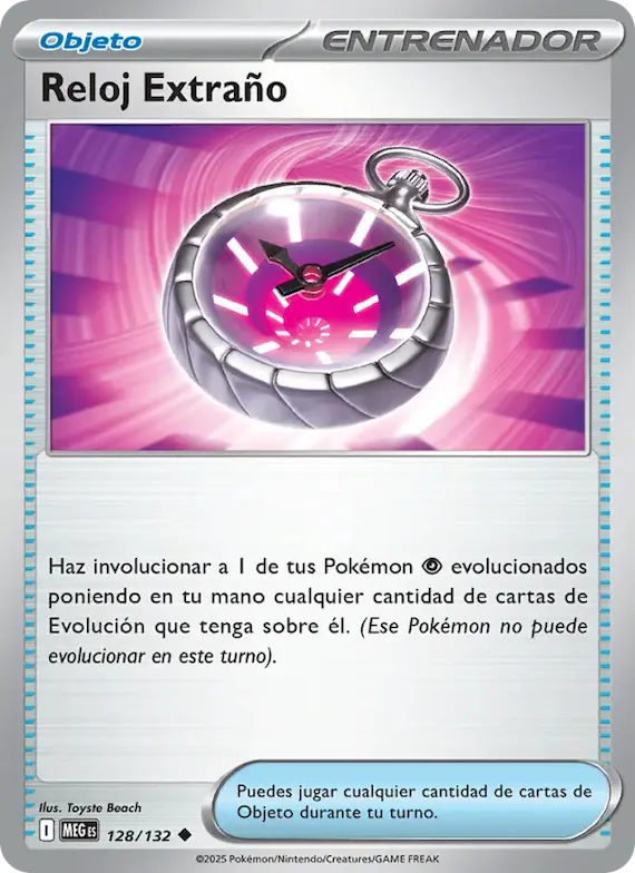 Reloj Extraño 128 – Megaevolución