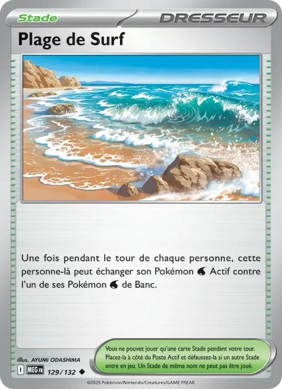 Plage de Surf 129 – Méga-Évolution