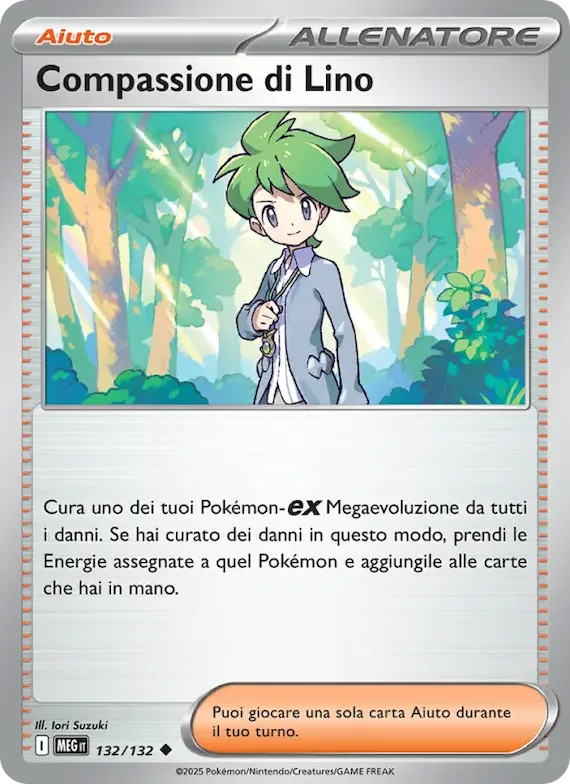 Compassione di Lino 132 – Megaevoluzione
