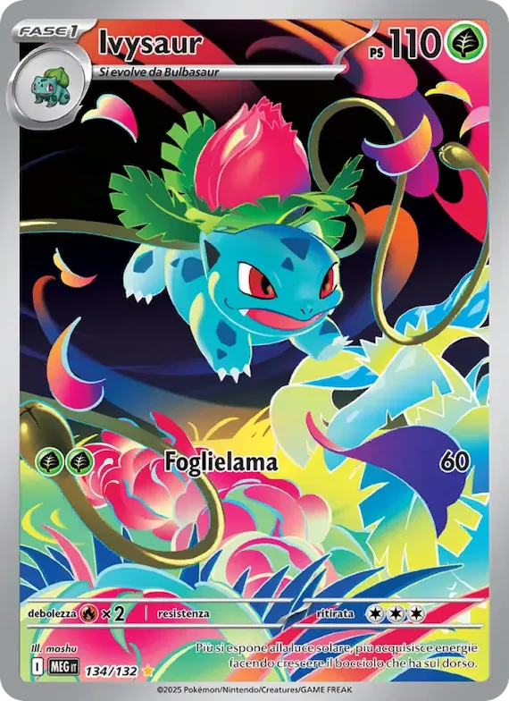 Ivysaur 134 – Megaevoluzione