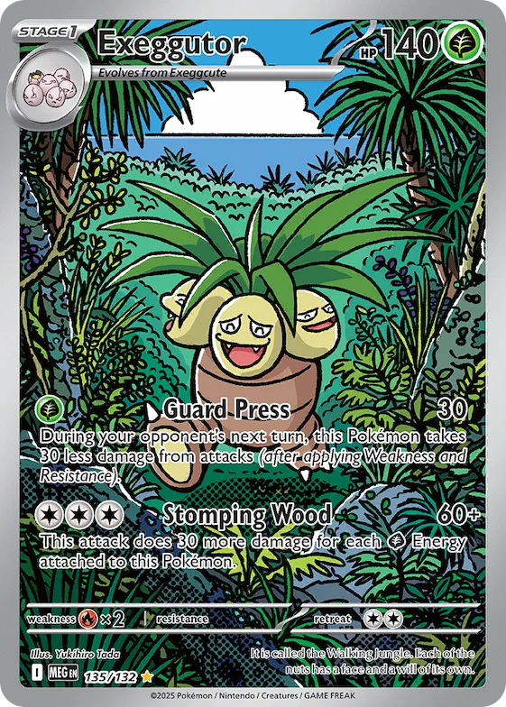 Exeggutor #135 – Mega Evolution