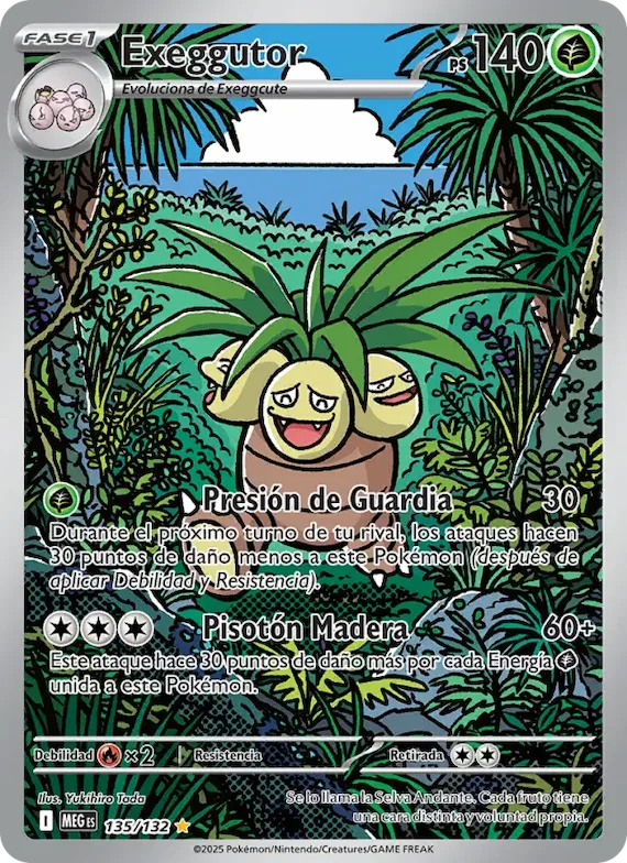 Exeggutor 135 – Megaevolución