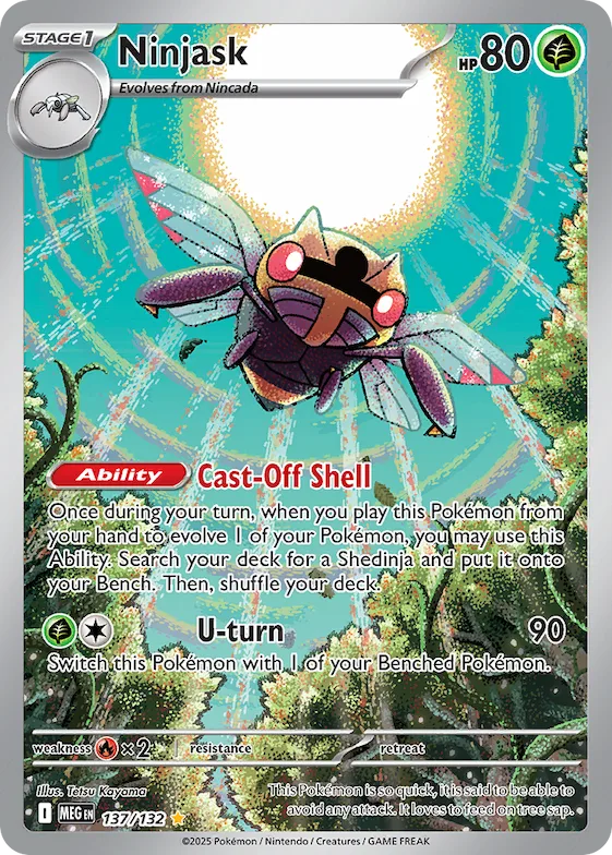 Ninjask #137 – Mega Evolution