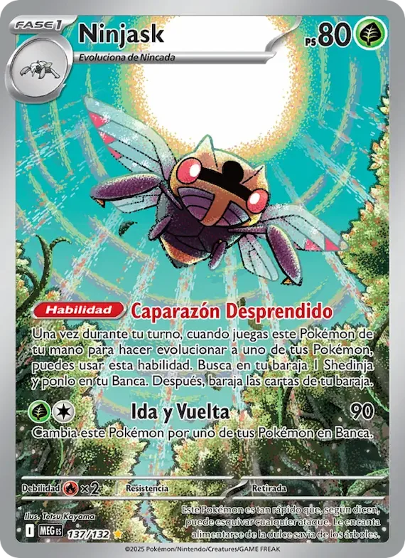Ninjask 137 – Megaevolución