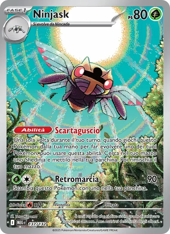 Ninjask 137 – Megaevoluzione