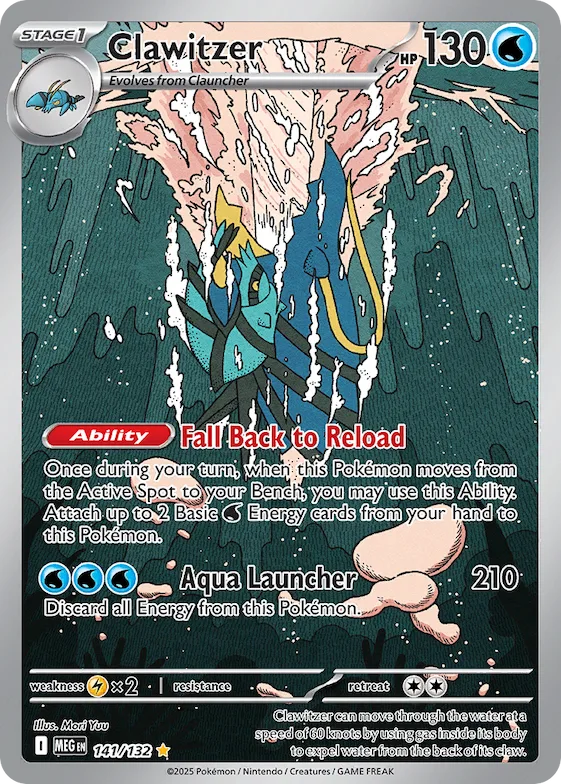 Clawitzer #141 – Mega Evolution
