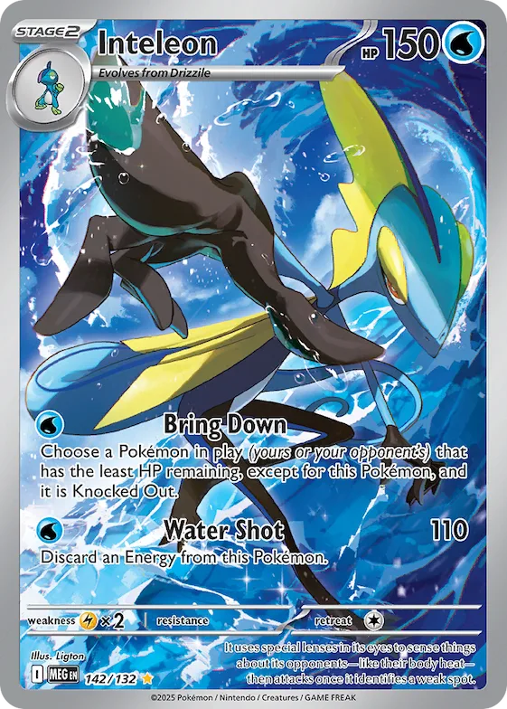 Inteleon #142 – Mega Evolution