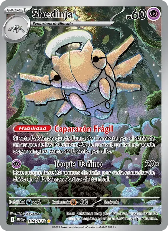 Shedinja 144 – Megaevolución