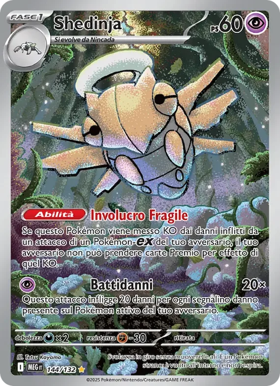 Shedinja 144 – Megaevoluzione