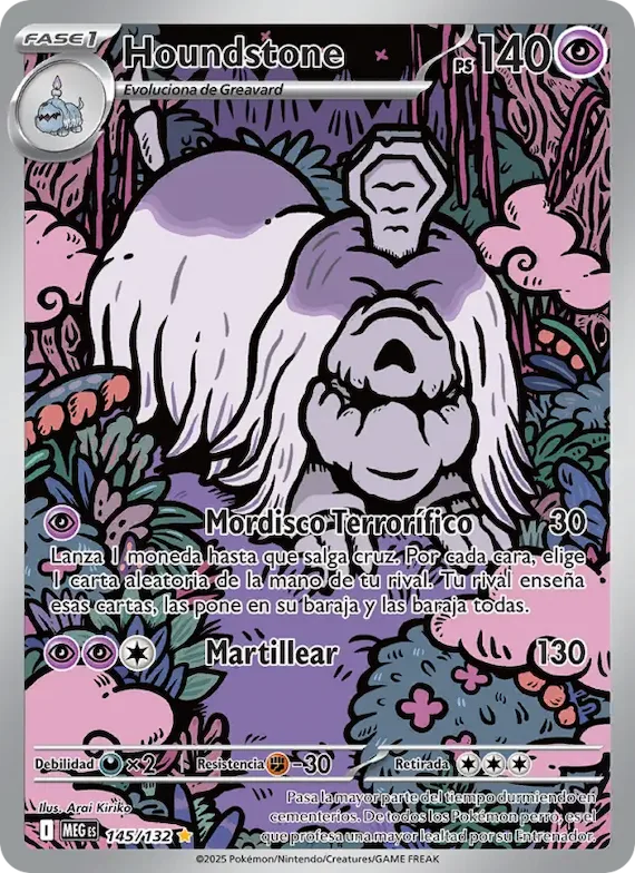 Houndstone 145 – Megaevolución