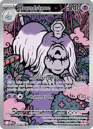 Houndstone #145 – Mega Evolution