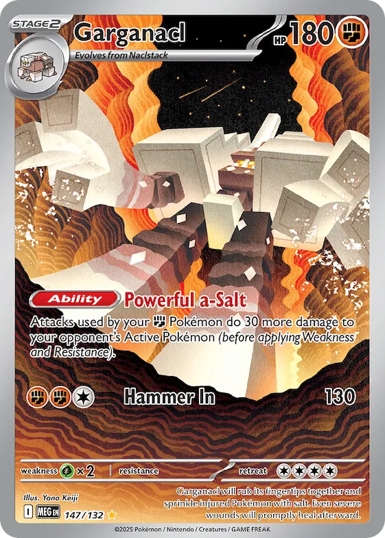 Garganacl #147 – Mega Evolution