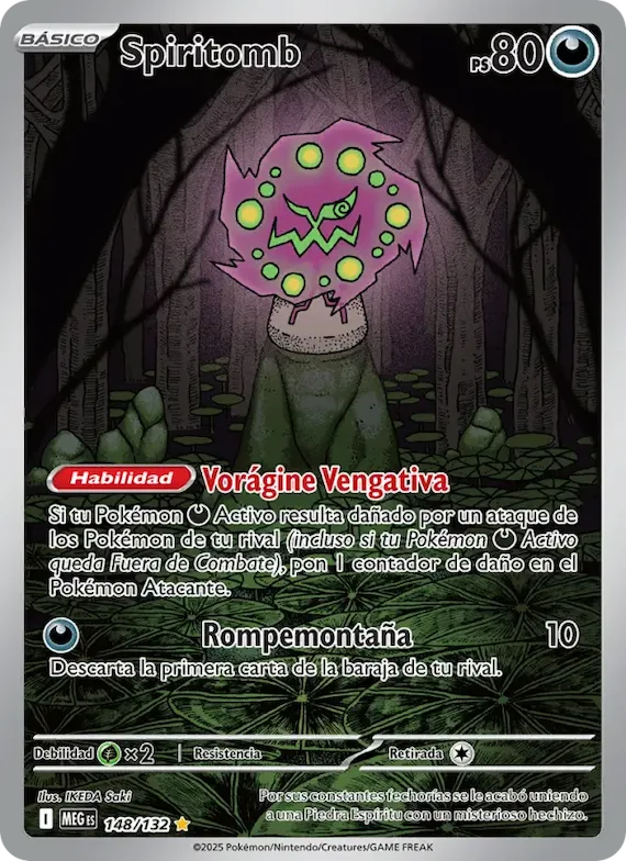 Spiritomb 148 – Megaevolución