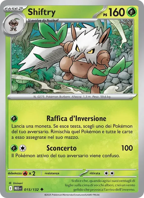 Shiftry 15 – Megaevoluzione