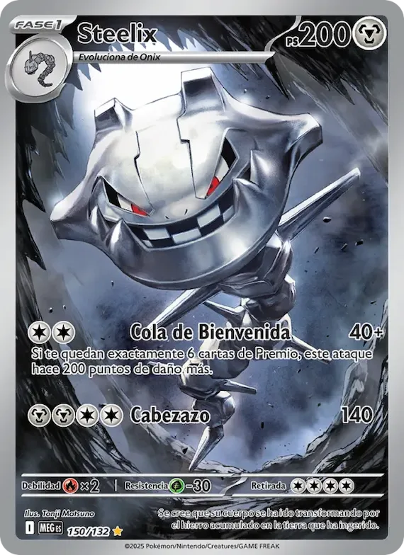 Steelix 150 – Megaevolución