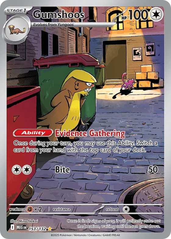 Gumshoos #153 – Mega Evolution