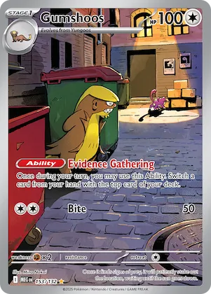 Gumshoos #153 – Mega Evolution