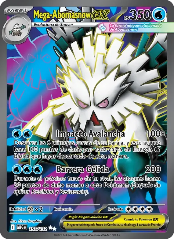 Mega-Abomasnow ex 157 – Megaevolución