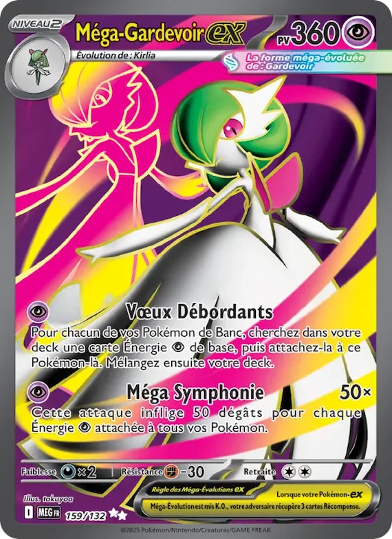 Méga-Gardevoir-ex 159 – Méga-Évolution