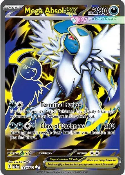 Mega Absol ex #161 – Mega Evolution