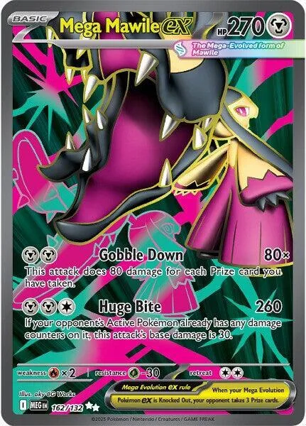 Mega Mawile ex #162 – Mega Evolution