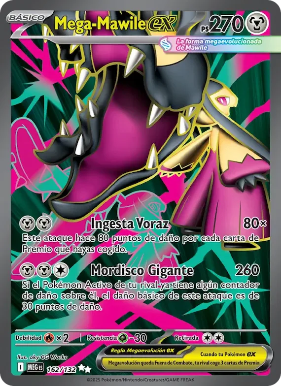 Mega-Mawile ex 162 – Megaevolución