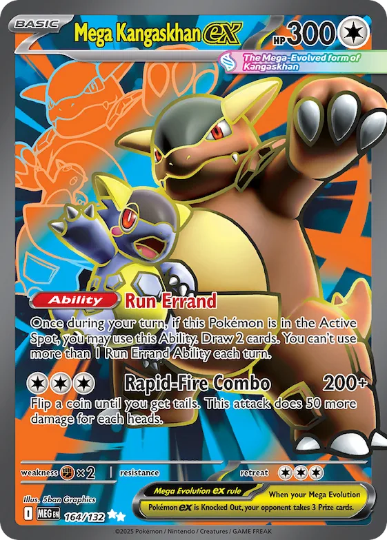 Mega Kangaskhan ex #164 – Mega Evolution