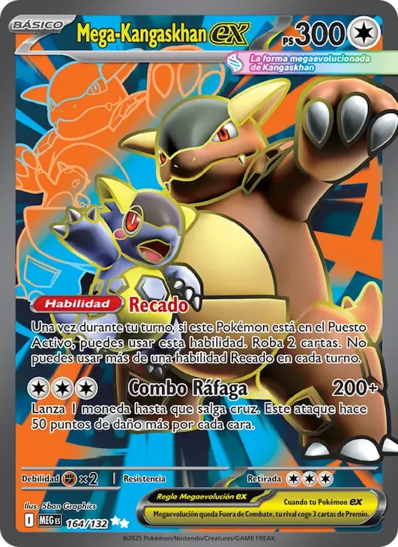 Mega-Kangaskhan ex 164 – Megaevolución