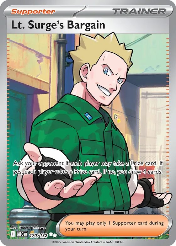 Lt. Surge's Bargain #170 – Mega Evolution