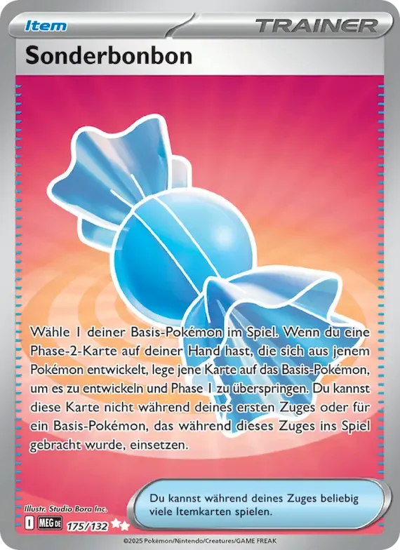 Sonderbonbon 175 – Mega-Entwicklung