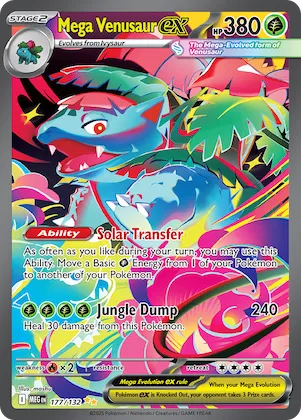 Mega Venusaur ex #177 – Mega Evolution