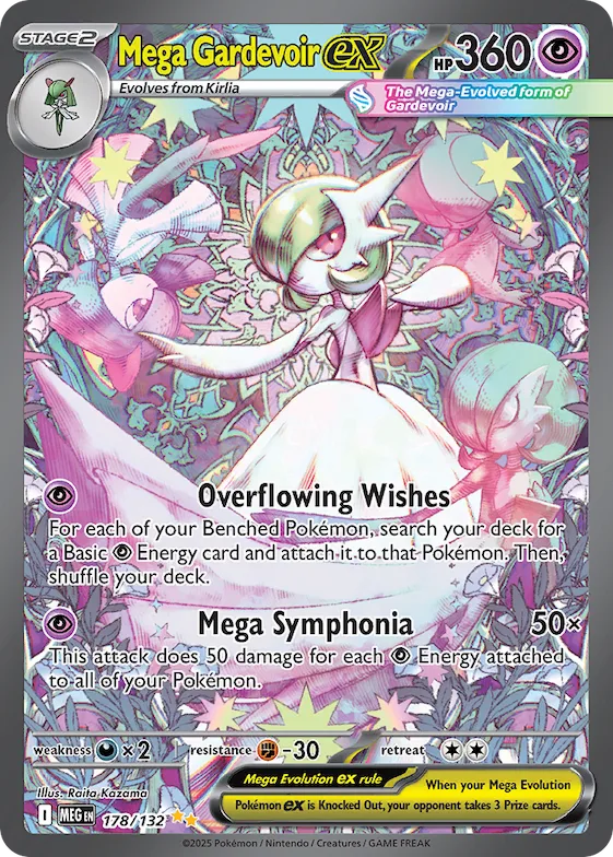 Mega Gardevoir ex #178 – Mega Evolution