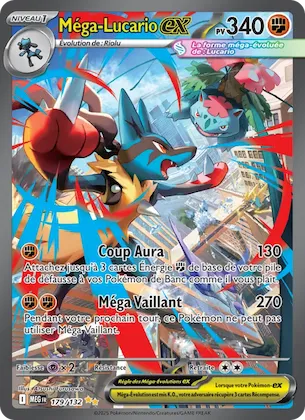 Méga-Lucario-ex 179 – Méga-Évolution